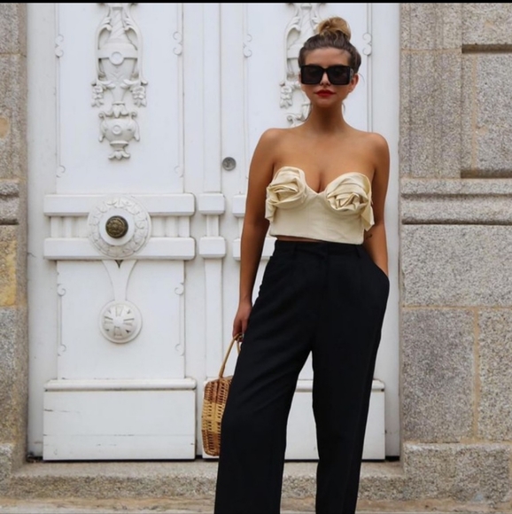 🎈LAST ONE! Zara Limited edition Floral Bustier - Picture 12 of 16